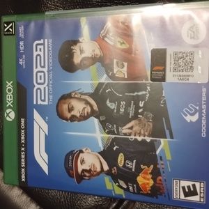 F1 2021 racing game Xbox series x and Xbox one unopened